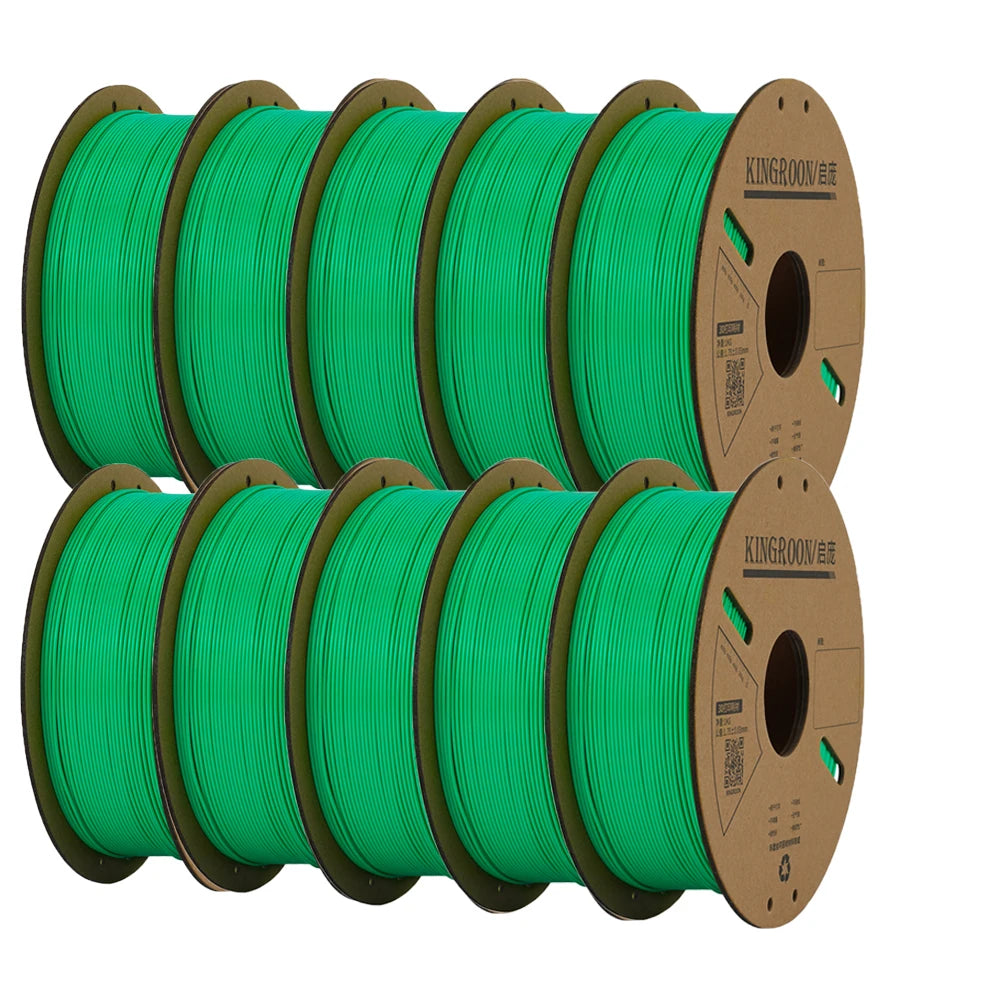 KEEPANG PLA Filament 1.75mm 3D Printer Filament 5/10Rolls 3D Printing Plastic Material 100% No Bubble for FDM 3D Printer MIX