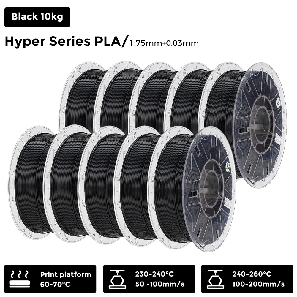 Creality Hyper PLA RFID Filament 1.75mm 1KG High-speed Printing Comes with A Built-in Chip To Recognize Colors for K2 Plus Combo