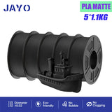 JAYO 3D Printer Filament  PETG PLA HSMPETG PLA PLUS 1.75mm 5Rolls 3D Printing Materials for 100% No Bubble &FDM 3D Pen DIY Gift