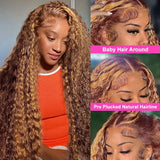 Curly 360 Full Lace Glueless Wig Human Hair Invisible Drawstring 13x6 Hd