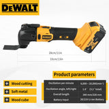 Dewalt New Quick release Brushless Oscillating tool Multi functional tool Electric trimmer for Dewalt 20V Battery