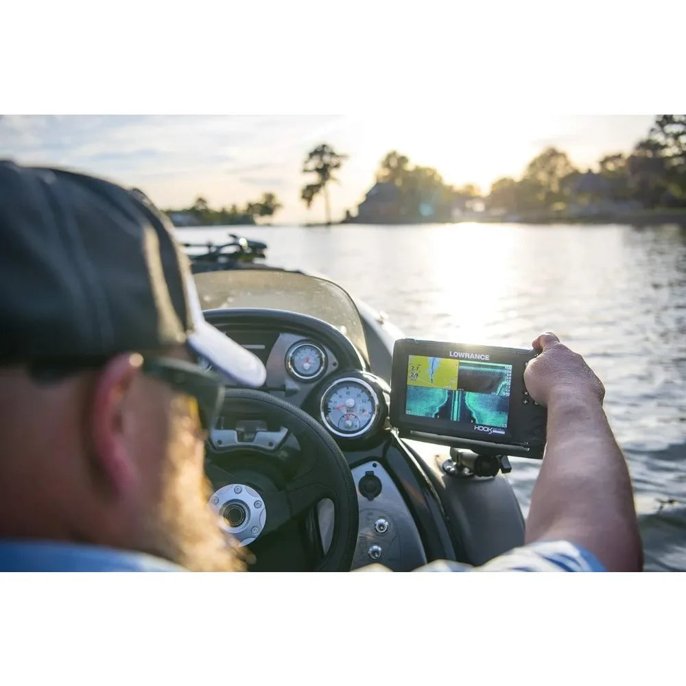 %a for  5", 7" and 9" Fish Finders with Transducers