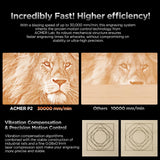 ACMER P2 20W Laser Engraver Cutting Machine Automatic Air Assist Support APP wifi CNC CO2 High Speed Laser Cutting Machine Wood