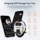 Kingsong 14D Pro Electric Unicycle: Built for Adults, 2400W Motor, 25-Mile Range & 14" Wheel for a Precision City Ride