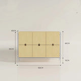 Birch marine board sideboard, industrial style dining room living room storage cabinet drawer living room multi-layer wall stora