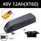 Hailong Downtube Lithium Battery 36/48/52V, 12-30Ah Capacity for Bafang BBS02 BBS03 BBSHD E-Bike Motors