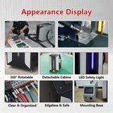 Air Cooling Handheld Laser Welder Fiber Laser Welding Machine for Welding Stainless Steel Aluminum Carbon Steel Iron All Metals