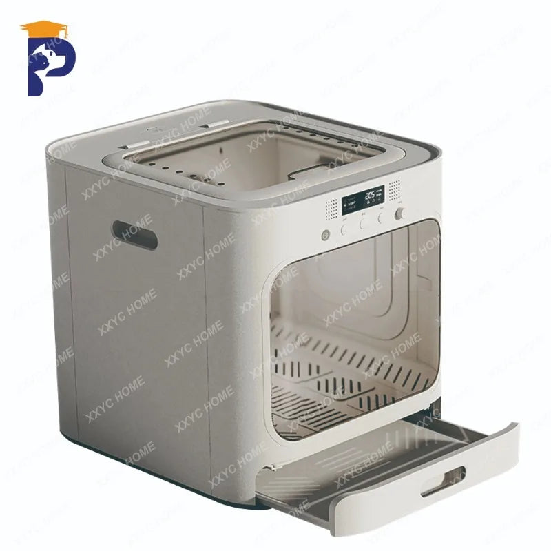Automatic Pet Hair Grooming Dryer Machine, Dryer Box, 360 Degree Drying, No Dead Ends, Intelligent Temperature Control Cup