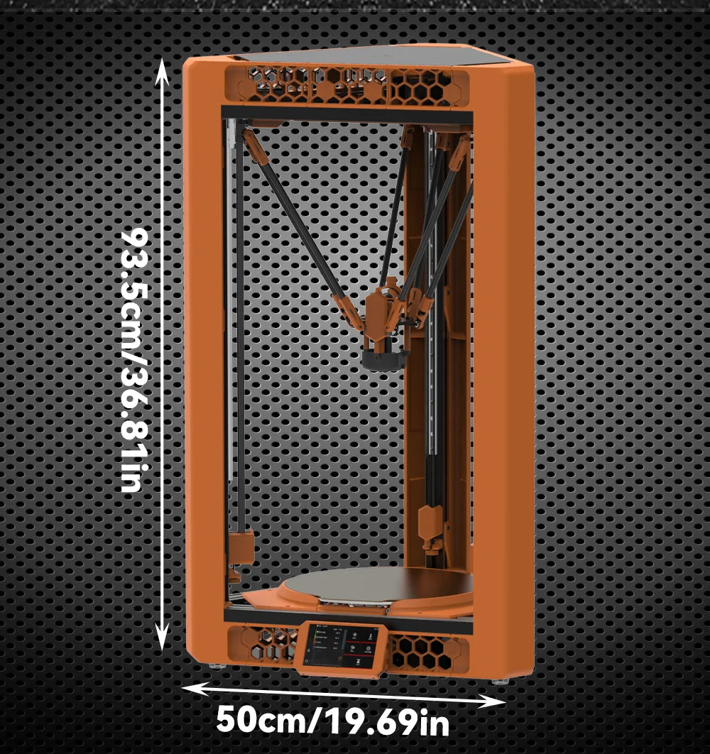 FYSETC Doron VELTA 300 3D Printer  With 5-inch Touchscreen  And CNC Parts 300mm*300mm  Two Motors Per Axis  Velta  3D Printer