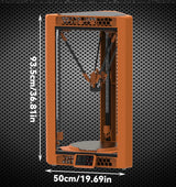 FYSETC Doron VELTA 300 3D Printer  With 5-inch Touchscreen  And CNC Parts 300mm*300mm  Two Motors Per Axis  Velta  3D Printer