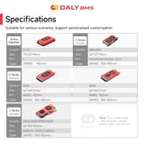Daly Smart BMS Smart Active Balancer Lifepo4 4S 12V 8S 24V 10S 13S 16S 48V 40A 100A 200A 250A BMS Li-ion 3.7V 3.2V BMS RS485 CAN