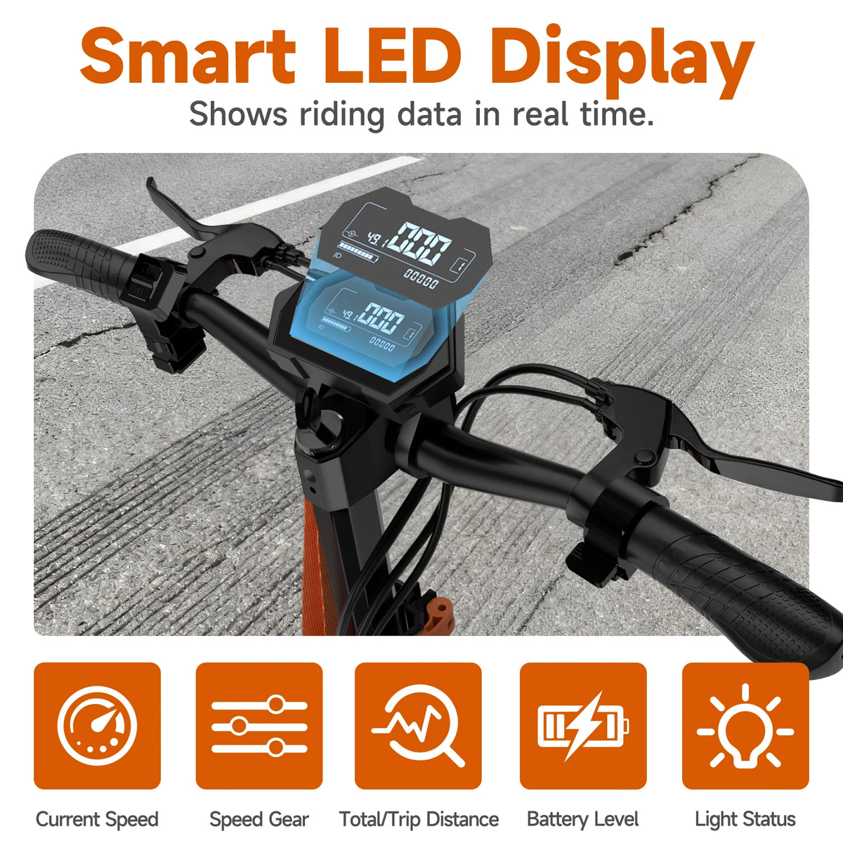 Ruitoo M4Max 1000W 48V/15.6AH Best Selling Electrical Scooter Shipped from USA warehouse