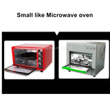 FK10 Enclosed Desktop CNC Engraving Machine 4 Axis Linkage for Jewelry Jade Stone Glass Gem Metal Wood Shale Graphite Firebbrick
