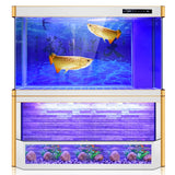 All-in-One AquariumHigh Quality Transparent Glass Fiberglass Aquarium Accessories For Fish Tank Lighting In Living Room Office I