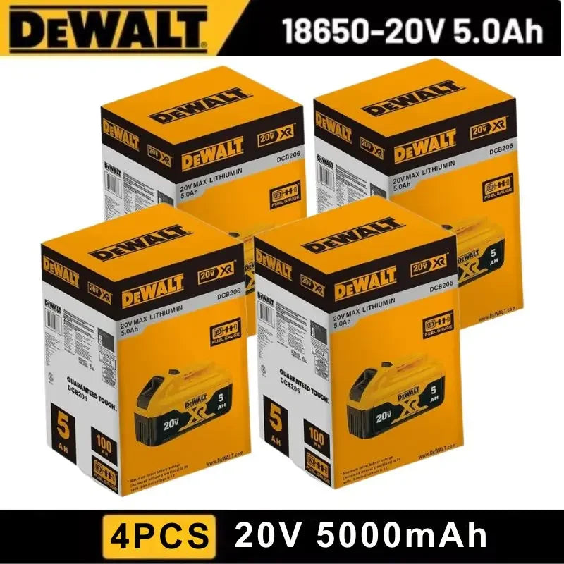 6Ah 9Ah DeWALT 100% Original Battery 20V/60V MAX FlexVolt for DCB606 DCB205 DCB206 DCB209 DCB182 Power Tool with Battery