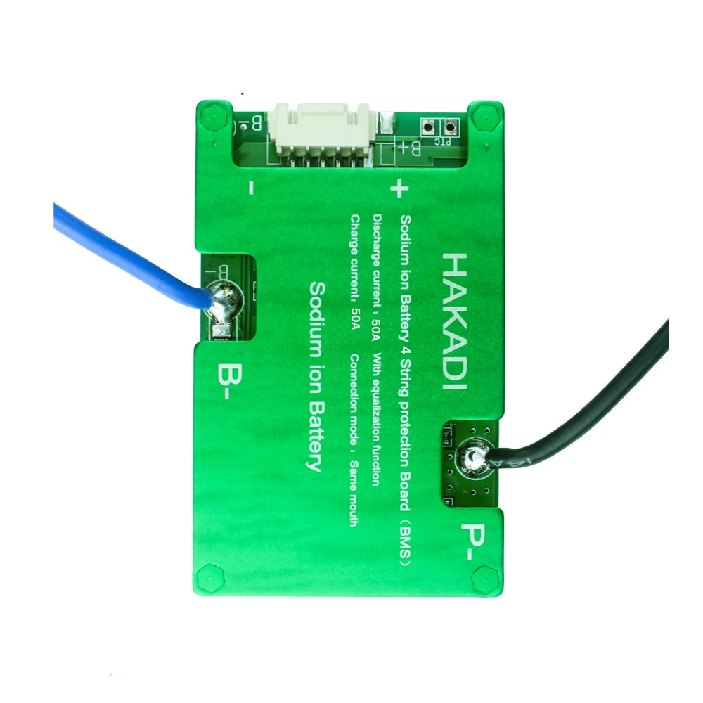 HAKADI Sodium-ion BMS 4-16S 50A 100A 150A 200A Bluetooth BMS For DIY Na-ion Battery Pack For Solar System Boat RV