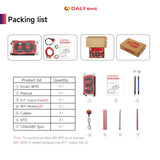 Daly Smart BMS WIFI CAN 485 LiFePo4 4S 12V 8S 24V 16S 48V Li-ion 13S 14S 48V 16S 17S 60V 20S 72V with CAN for Electric scooter
