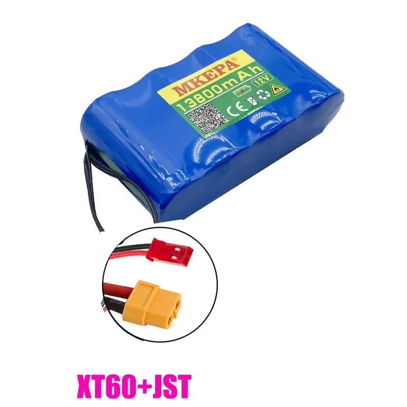32700 Lifepo4 Battery Pack 4S1P 12V 13.8Ah with 40A BMS for Electric Boats, Drones, Toy Cars etc Uninterruptible Power Supply