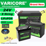 VariCore 12V/24V/36V/48V 360Ah 340Ah 180Ah 100Ah 120Ah LiFePO4 Battery for 4s 8s 10s 16s Solar Touring Car Golf Cart Duty-free
