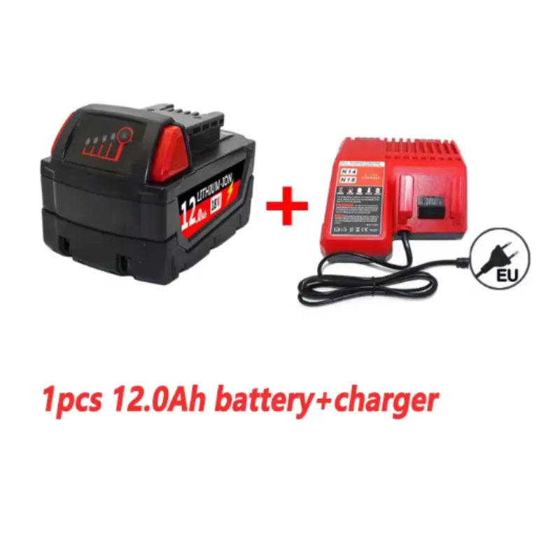 9.0Ah/12.0Ah/6.0A M18 18V Replacement For Milwaukee M18B5 XC Li-ion battery Charger, BR, 48-11-1815 2604-20 48-11-1850 charger
