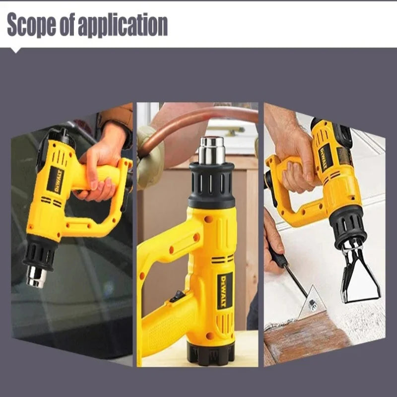 DeWalt D26411 heat gun, D26414 electric heat gun, car window tinting handheld electric hair dryer