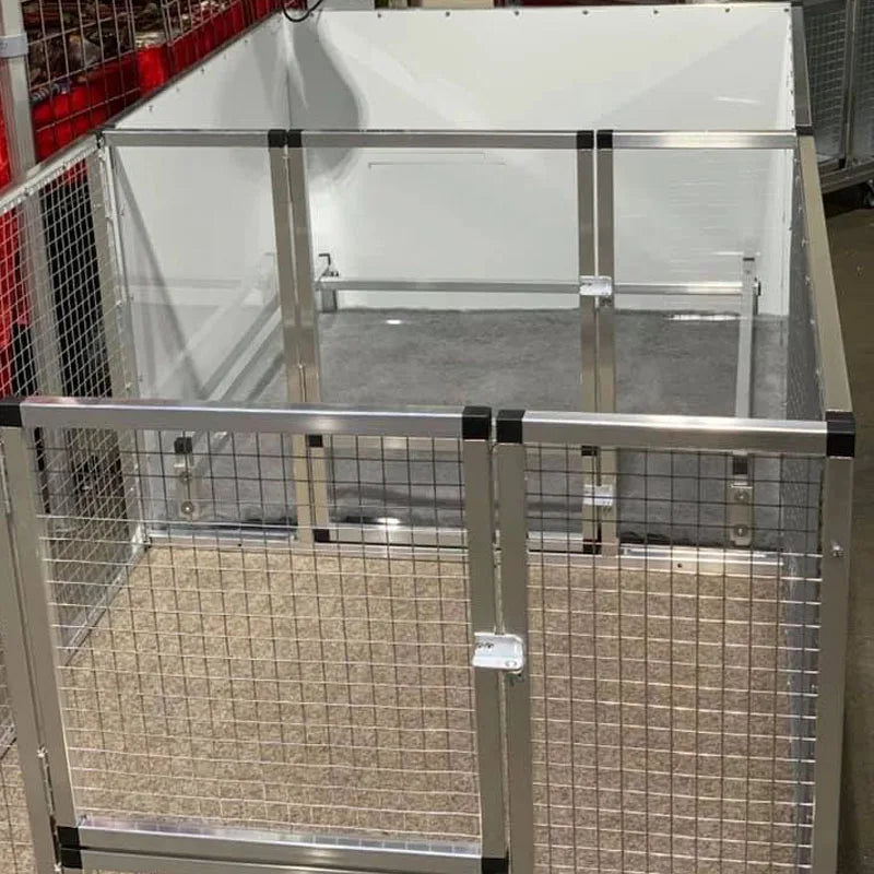 Large Breed Whelping Box 46" X 46" X 30"   Pet Whelping Box for Dogs Customizable Size