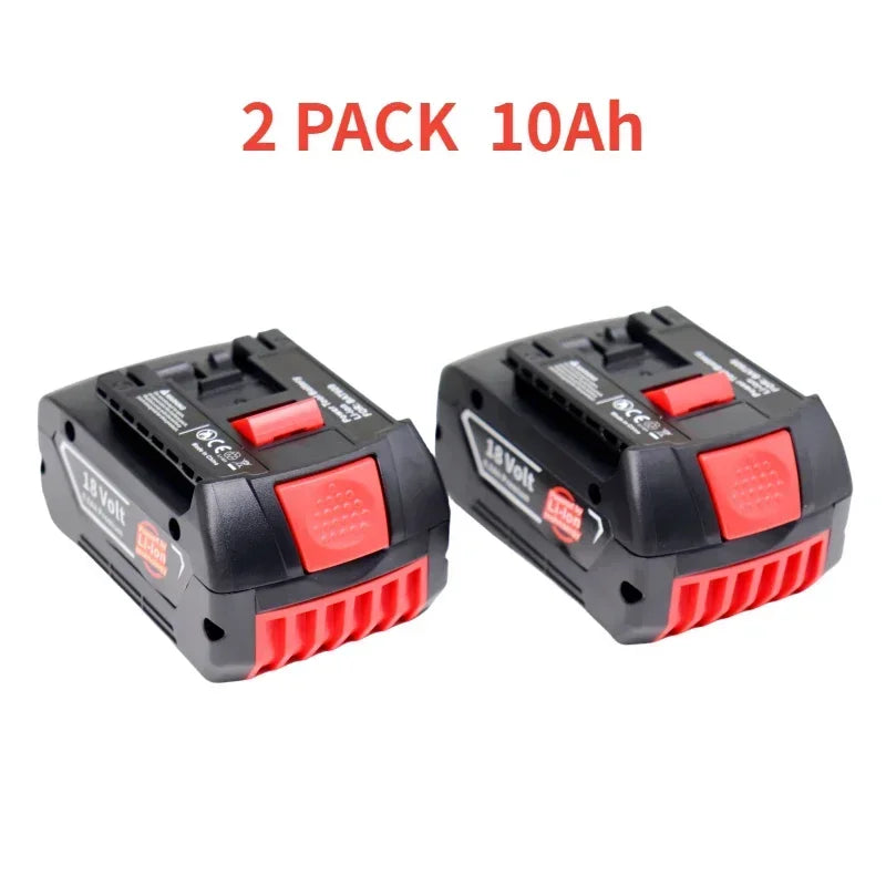 High-Performance 18V 6.0Ah LITHIUM-ION Battery Replacement for Bosch 18V BAT609 BAT612 BAT618 GBA GSR GSB Rechargeable Battery