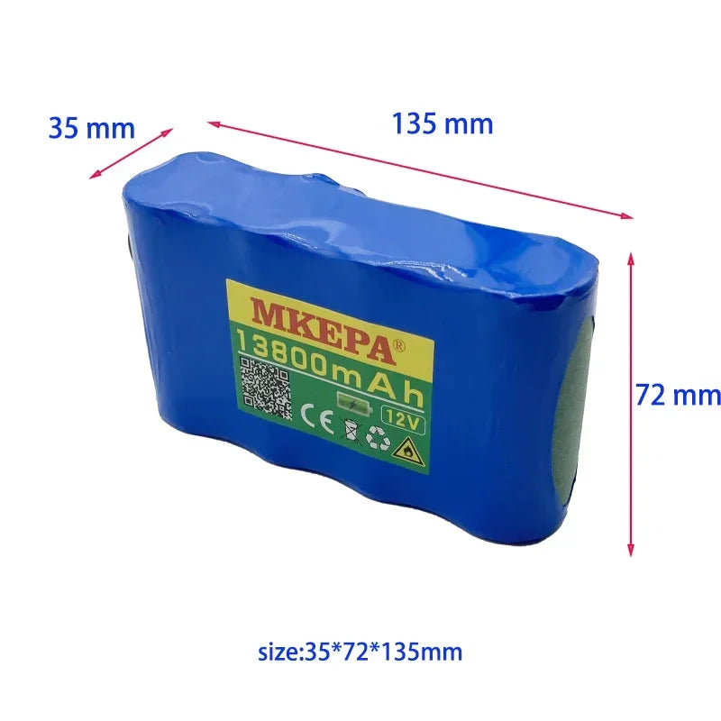 32700 Lifepo4 Battery Pack 4S1P 12V 13.8Ah with 40A BMS for Electric Boats, Drones, Toy Cars etc Uninterruptible Power Supply