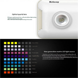 AE200 200W Aquarium Coral Reef Light 100-240V WIFI Control Full Spectrum Matrix LED Light for Marine Fish Tank