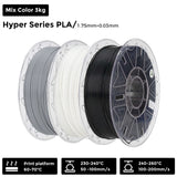 Creality Hyper PLA RFID Filament 1.75mm 1KG High-speed Printing Comes with A Built-in Chip To Recognize Colors for K2 Plus Combo