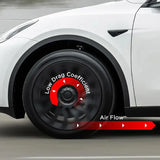 4PCS/1PCS Wheel Caps Performance Automobile Replacemen Hub cap Full Rim Cover Accessories for Tesla Model Y 19 Inch Hubcap 2024