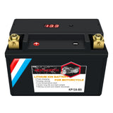 12A-BS ‎LiFePO4 Motorcycle Battery 12V 8Ah 450cca Powersports Battery Replacement for YTX12A-BS, ‎BT12A-BS, TR 78-1320, ATX12A