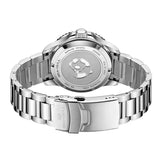 Seagull 6203 2025 New Men's Panda Dial Diver Watch 200M Waterproof Chronograph Stainless Steel Band Sports Casual Wristwatch