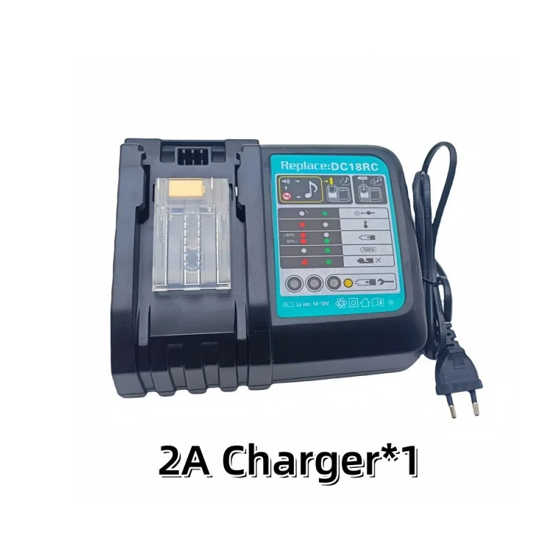 for Makita 18V Battery 6000mAh Rechargeable Power Tools Battery 18V makita with LED Li-ion Replacement LXT BL1860B BL1860 BL1850