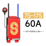 Daly Smart BMS 4S 7S 8S 24S 16S 17S 4S 40A 60A 100A 150A 1A Active Balance BMS for lifepo4 with wifi 4.3 LCD Built-in bt Li-Ion