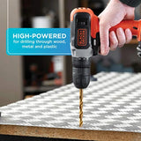 20V MAX Cordless Drill Kit with Battery Charger and Double Sided Drill Bit for Home DIY Projects Efficient Power Delivery Comp