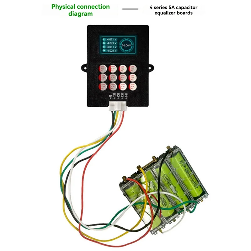 Lifepo4 Active Balancer 5A Lipo Active Balancer 4S 12V Lithium Battery Active Equalizer