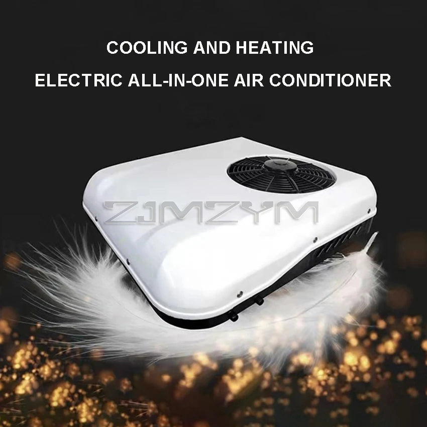 12V/24V 48V-72V Truck Overhead Car Air Conditioner Heating And Cooling Top-Mounted Parking Air Conditioner Integrated Machine