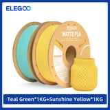 ELEGOO 4KG/5KG/10KG 1.75mm Matte PLA Filament