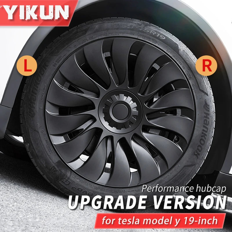 4PCS/1PCS Wheel Caps Performance Automobile Replacemen Hub cap Full Rim Cover Accessories for Tesla Model Y 19 Inch Hubcap 2024