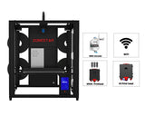 ZONESTAR 4 Extruders Multi Color FDM 3D Printer 4-IN-1-OUT Closed Frame Large Silent Auto Leveling CoreXY New Upgrade Z9V5Pro