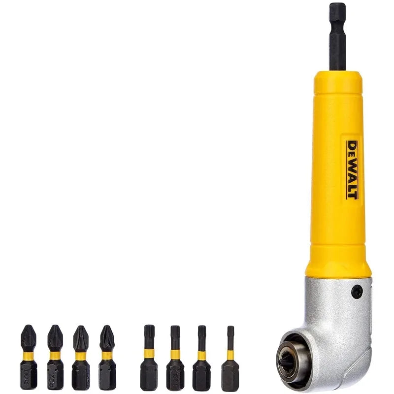DeWalt Electric Screwdriver Bit Corner Adapter 90-degree Right Angle Converter for Impact Screwdrivers DT71517T-A9
