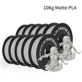 GEEETECH 10Kg 3d Matte PLA Filament 1.75mm Spool Wire For 3D Printer Material,Safety, Vacuum packaging