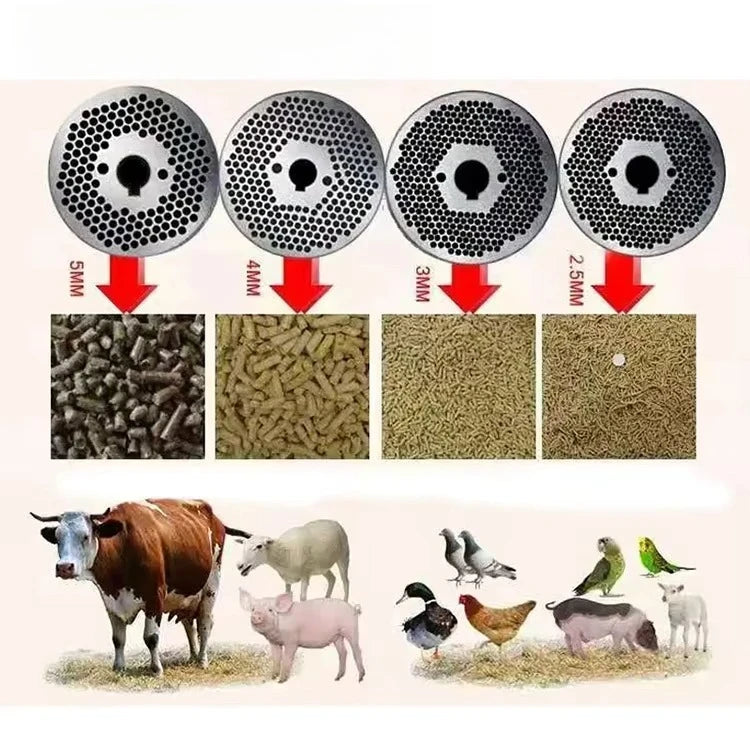For STROSEN New Pig Farm Feed Processor Livestock and Poultry Pellet Maker Pig Feed Pelletizer