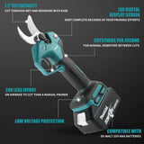 Makita 18V Brushless Cordless Pruning Shears:Perfect Tool for Easy and Accurate Fruit Tree&Branch Trimming in Gardens