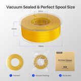 ELEGOO 5KG/10KG 1.75mm Silk PLA Filament,3D Printer Filament 1kg Gold Silver Fits for Most FDM 3D Printers