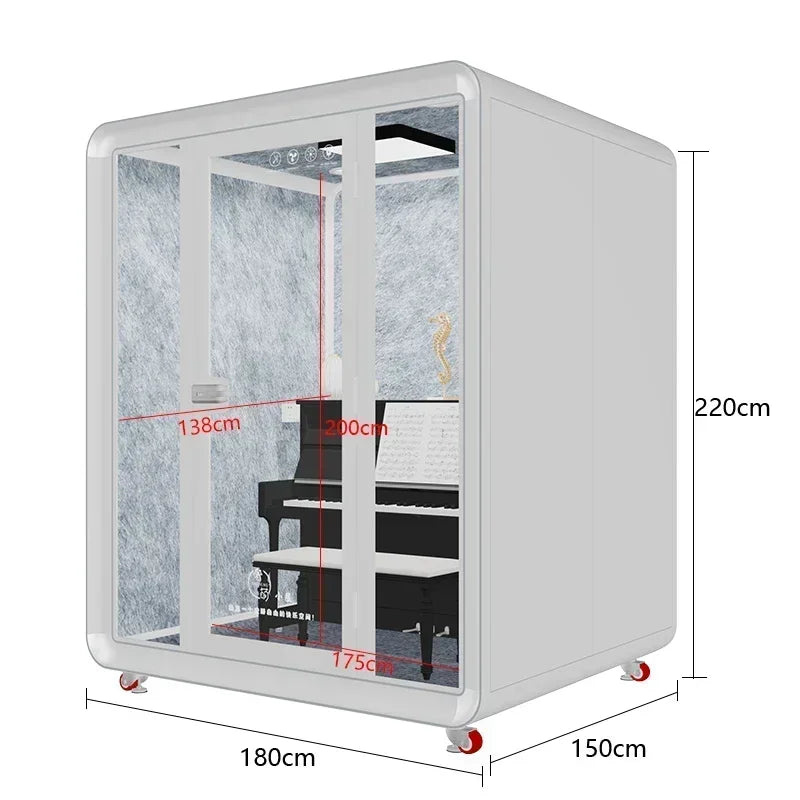 catio outdoor cat enclosure Y indoor recording studio, piano room, singing practice, silent soundproof room   Soundproof room, h