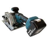 Makita 5in Brushless Motor Cordless Electric Circular Saw Rechargeable Handheld Wood Stone Adjustable Circular Cutter Saw