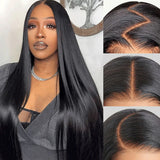 30 42Inch 13x4 13x6 HD Transparent Bone Straight Lace Front Wigs 250
