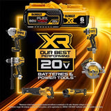 100% Original 20V 6.0Ah MAX Battery Power Tool Replacement For DeWalt DCB184 DCB181 DCB182 DCB200 20V 5A 6A 18Volt 20v Battery.